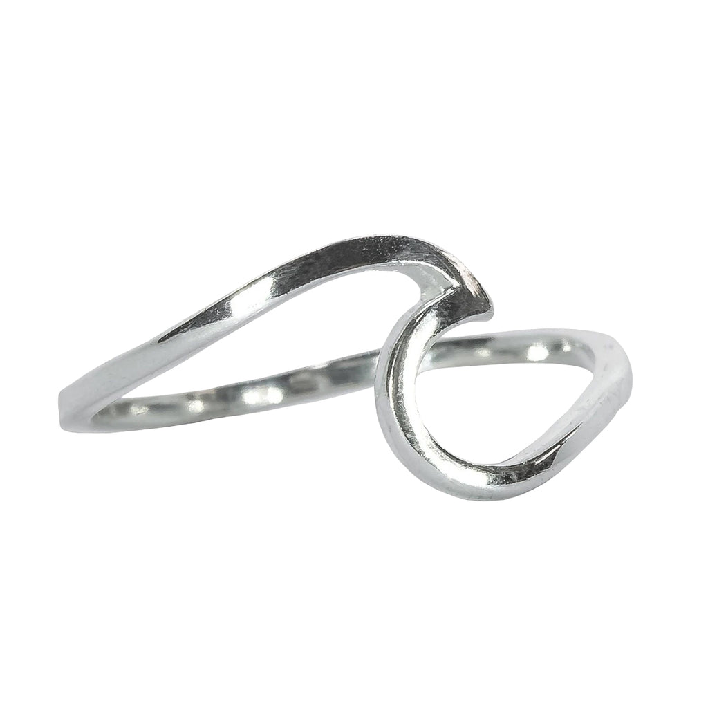 Puravida Silver Wave Ring