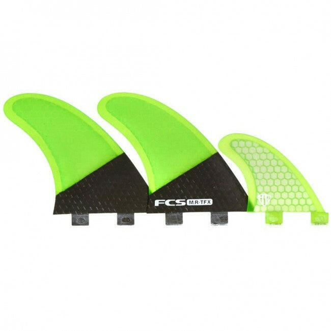 FCS MR-TFX PC Twin Fin Set with Trailer.