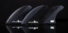 FCS 2 MF Neo Carbon Tri-Fin Set Black-Charcoal L.