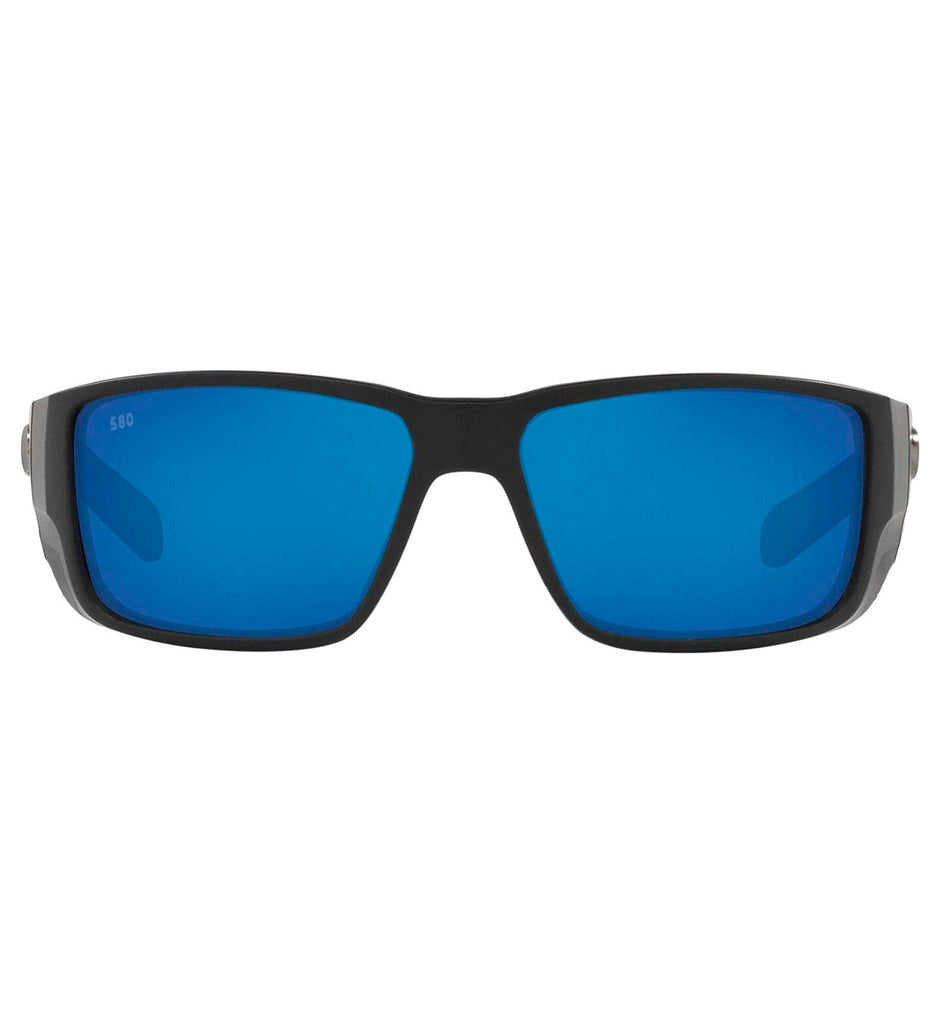 Costa Del Mar Blackfin Sunglasses Matte Black BlueMirror 580G