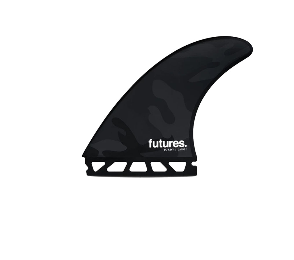Futures Fins Jordy Honeycomb Thruster Set Black-White Camo L.