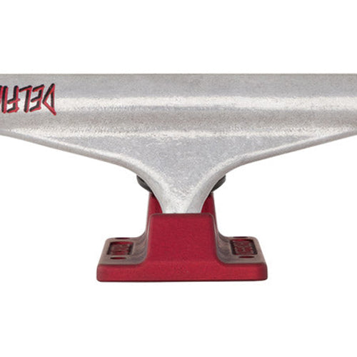 Independent Stage 11 Hollow Delfino Skateboard Trucks Sil/Red 139
